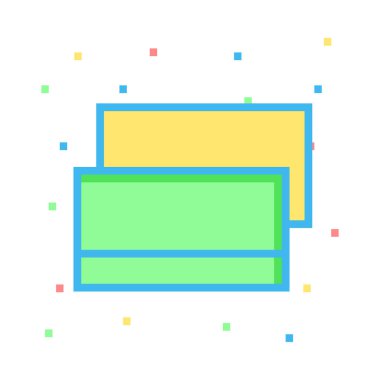 Soyut web vektör seyahat simgesi beyaz arka plan üzerinde 