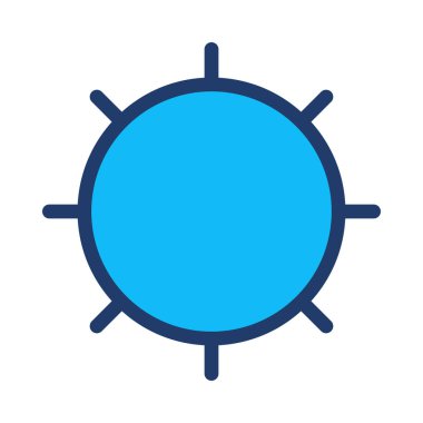 Soyut web vektör seyahat simgesi beyaz arka plan üzerinde 