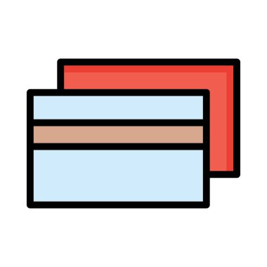 cüzdan ikonu vektör illüstrasyonu 