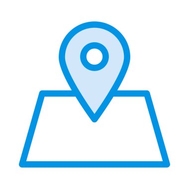 Web vektör simgesi beyaz arka plan üzerinde seyahat 