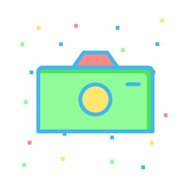 Soyut web vektör seyahat simgesi beyaz arka plan üzerinde 