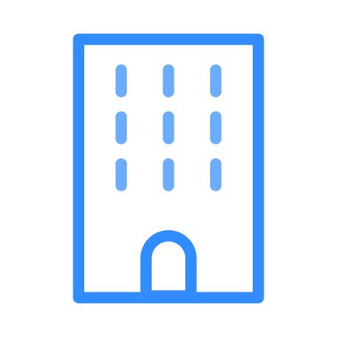 Web vektör simgesi beyaz arka plan üzerinde seyahat 