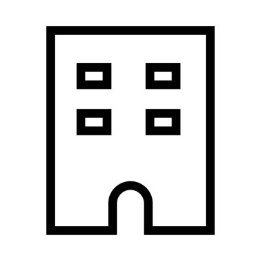 Soyut web vektör seyahat simgesi beyaz arka plan üzerinde 