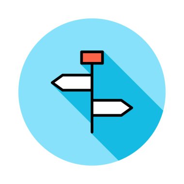 tabelasını düz simgesi, vektör, illüstrasyon