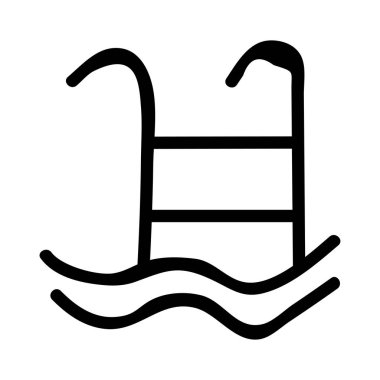 Web vektör simgesi beyaz arka plan üzerinde seyahat 