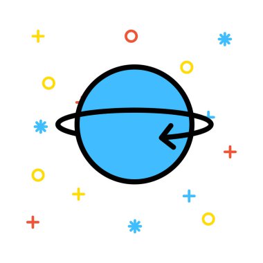 Ağ web simge vektör çizim 