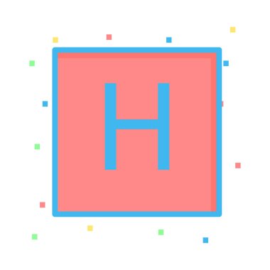 Soyut web vektör seyahat simgesi beyaz arka plan üzerinde 