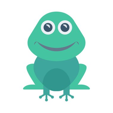 Hayvan web simgesi, vektör çizim 