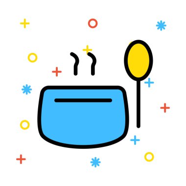 Ağ web simge vektör çizim 