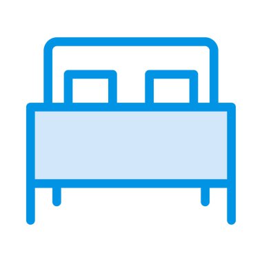 Mobilya, yatak işareti yalıtılmış nesne.