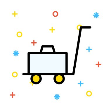 Ağ web simge vektör çizim 