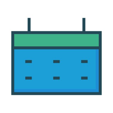 Ağ web simge vektör çizim 