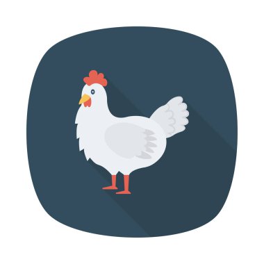 Hayvan web simgesi, vektör çizim 