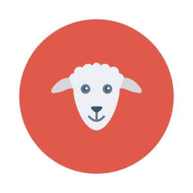 Hayvan web simgesi, vektör çizim 