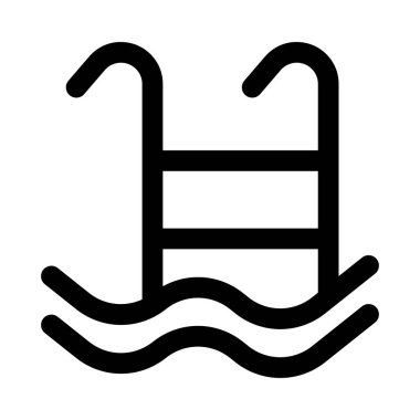 Web vektör simgesi beyaz arka plan üzerinde seyahat 