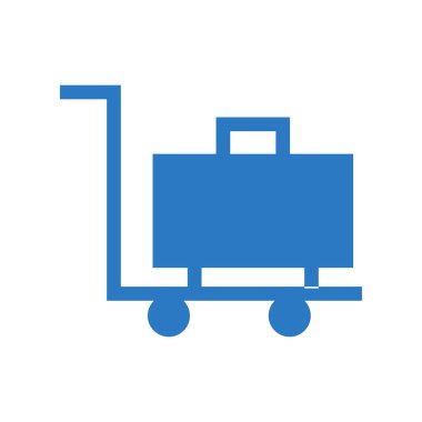 Beyaz arka plan, vektör çizim simgesine seyahat 