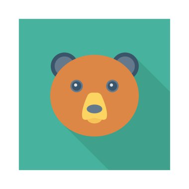 Hayvan web simgesi, vektör çizim 