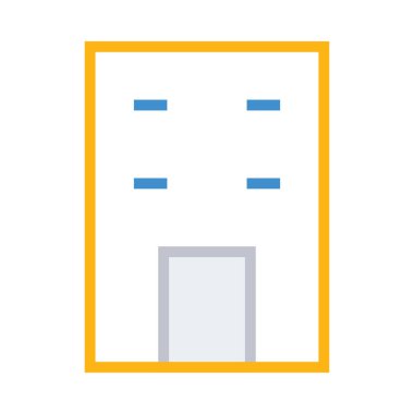 ev simgesi vektör illüstrasyonu