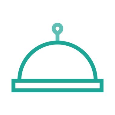 Çanak simge vektör çizim 