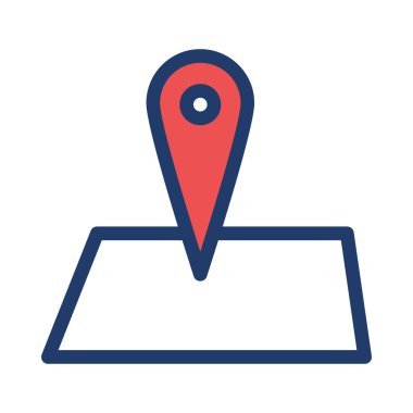 Soyut web vektör seyahat simgesi beyaz arka plan üzerinde 