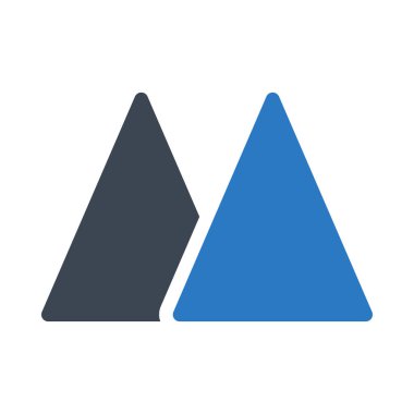 Seyahat kavramı. Beyaz arka planda, vektör çizim soyut mavi kutsal kişilerin resmi 