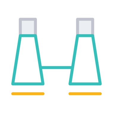 Soyut web vektör seyahat simgesi beyaz arka plan üzerinde 