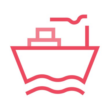 Beyaz arka plan, vektör çizim simgesine seyahat 