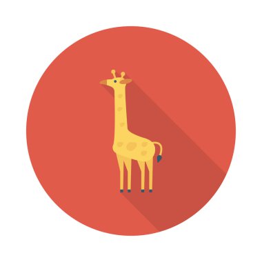 Hayvan web simgesi, vektör çizim 