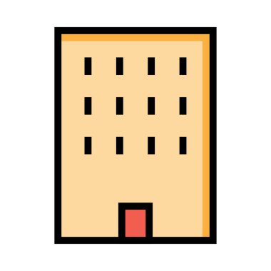 ev simgesi vektör illüstrasyonu