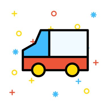 Ağ web simge vektör çizim 