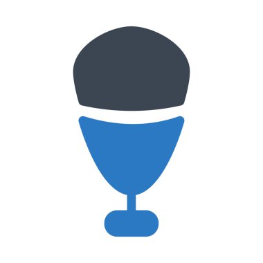  Satırı simgesi için illüstrasyon vektör