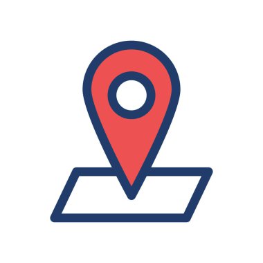 Soyut web vektör seyahat simgesi beyaz arka plan üzerinde 