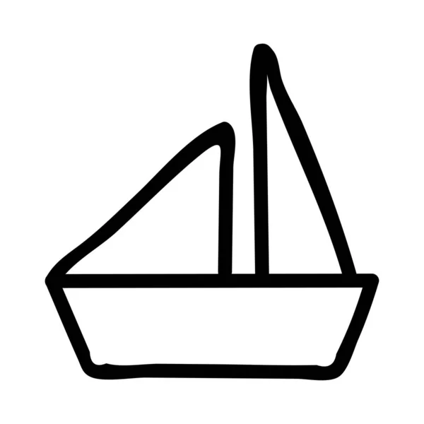 Ship Icon Vector Illustration — Stock Vector