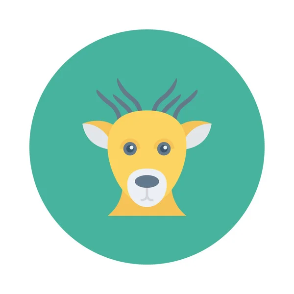 Icono Web Animal Ilustración Vectorial — Vector de stock