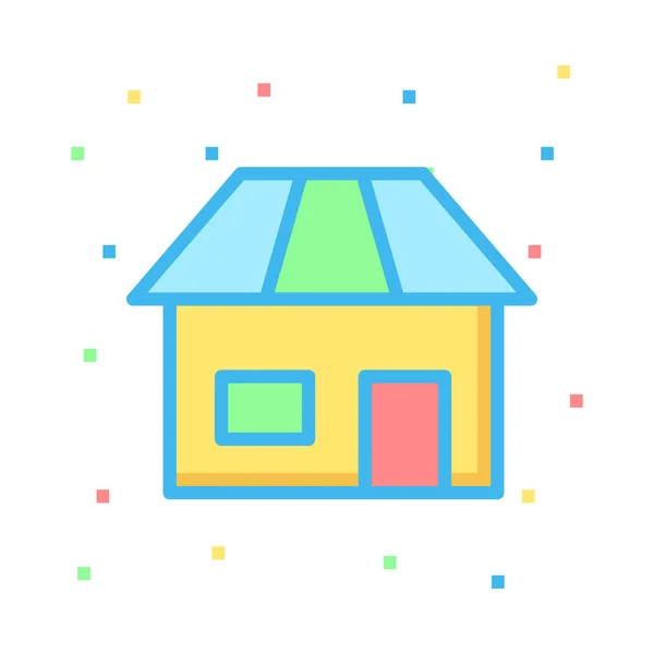 House Icon Vector Illustration — Stock Vector