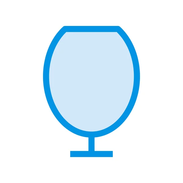 Drink Lijn Pictogram Vector Illustratie — Stockvector