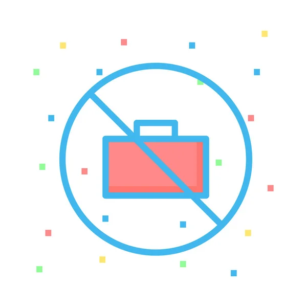Abstract Vector Travel Icon White Background Web — Διανυσματικό Αρχείο