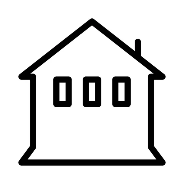 House Icon Vector Illustration — Stock Vector