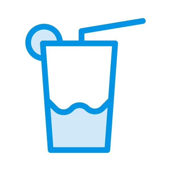 Drink Line Icon Vector Illustration — Stock Vector