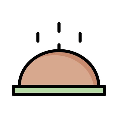 Soyut vektör seyahat simgesi beyaz arka plan üzerinde