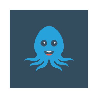 Hayvan web simgesi, vektör çizim 