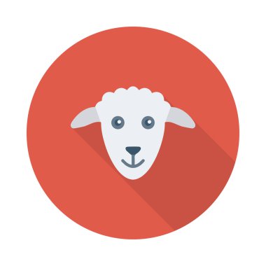 Hayvan web simgesi, vektör çizim 