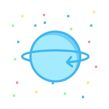 Soyut vektör seyahat simgesi beyaz arka plan üzerinde