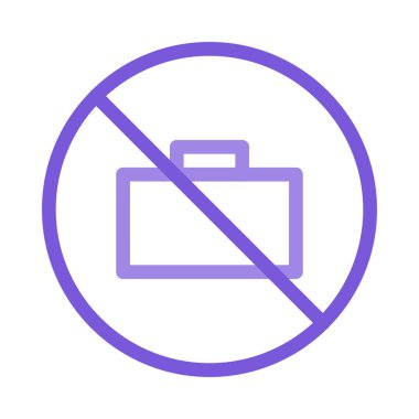 Soyut vektör seyahat simgesi beyaz arka plan üzerinde