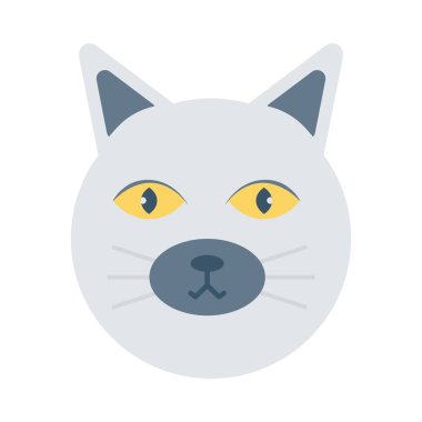 köpek ağı simgesi, vektör illüstrasyonu 