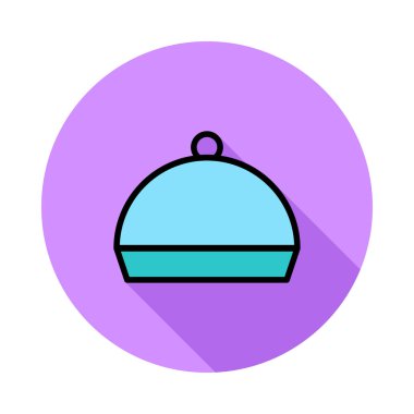 Soyut vektör seyahat simgesi beyaz arka plan üzerinde