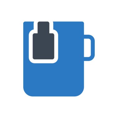  Satırı simgesi için illüstrasyon vektör