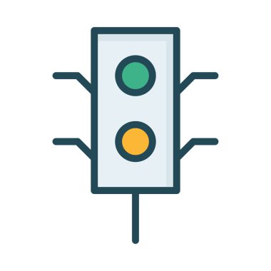 Soyut vektör seyahat simgesi beyaz arka plan üzerinde