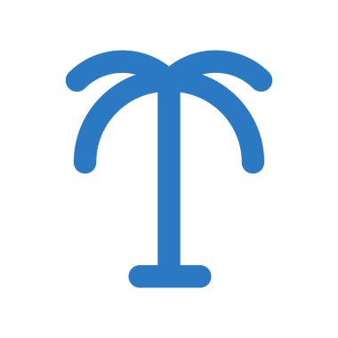 Seyahat kavramı. Beyaz arka planda, vektör çizim soyut mavi kutsal kişilerin resmi 