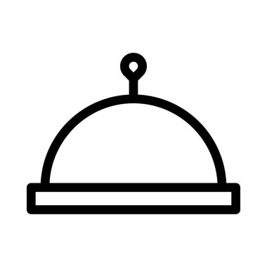 Çanak simge vektör çizim 